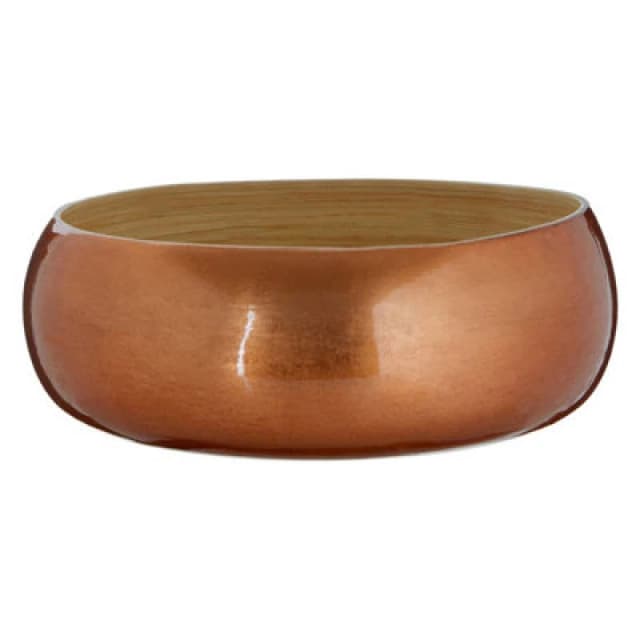 Premier Housewares Kyoto Round Medium Bowl Rose Gold