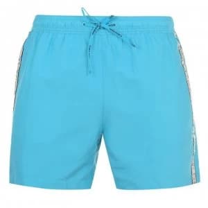 Calvin Klein Taped Drawstring Swim Shorts - Scuba Blue 2