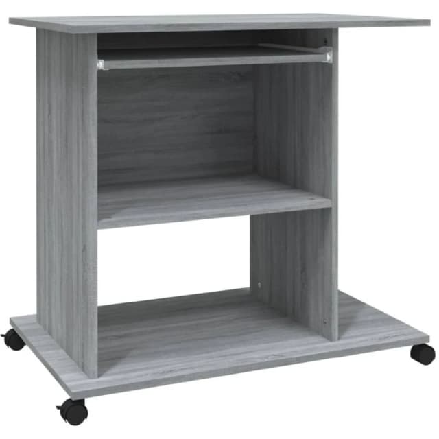 VIDAXL Vidaxl - Computer Desk Grey Sonoma 80x50x75cm Engineered Wood 8720286954584