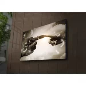 4570?ACT-76 Multicolor Decorative LED Lighted Canvas Painting