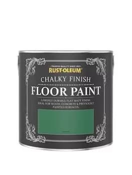 Rust-Oleum Chalky Floor Paint Emerald 2.5L