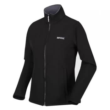 Regatta Connie V Full Zip Softshell Jacket - Black