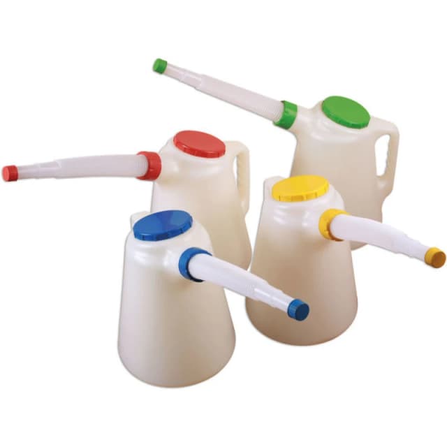 Laser Tools 7010 Oil measuring jug set 4pc 5 litre