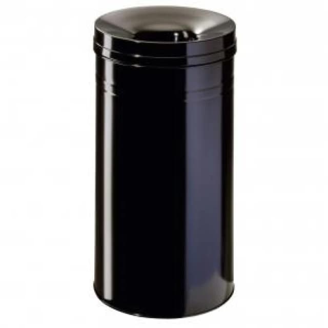Durable Fire Extinguishing Metal Waste Bin - TUV Certified - 30L - DRBE332601
