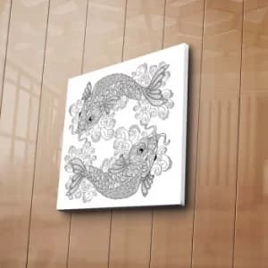 BOYA-76 Multicolor Paintable Decorative Canvas Painting