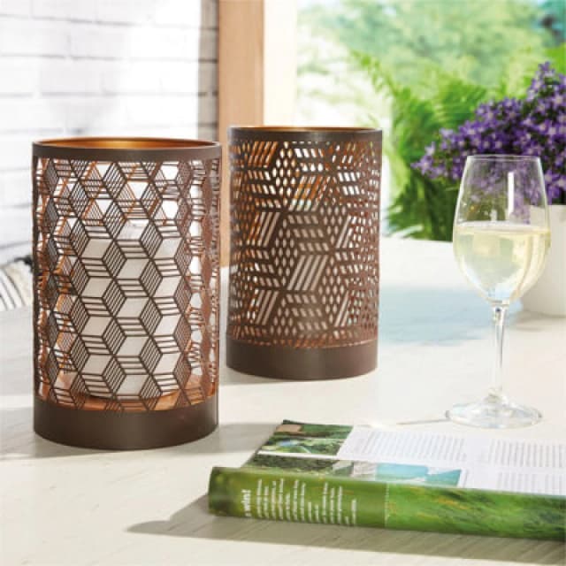 Netagon Garden Outdoor Solar Powered LED Salisbury Table Light Lamp