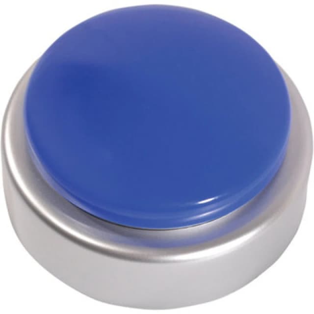 Loops Large Buttoned Talking Alarm Clock - Day and Time - Easy to Use Battery Operated Multi