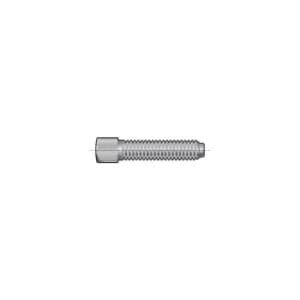M8X25 Square Head Bolt Short Dog Point (GR-8.8)