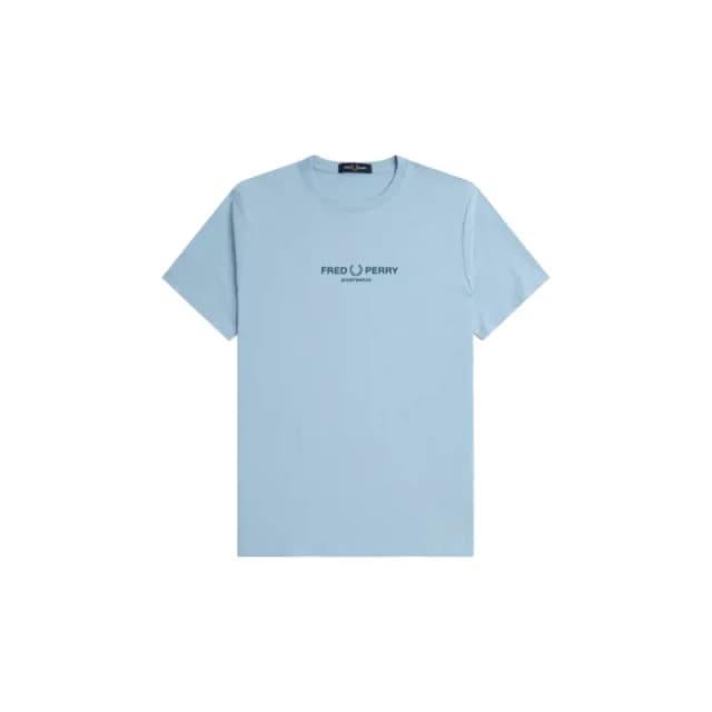 Fred Perry T-Shirt Fred Perry Sportwear Bleu Male S