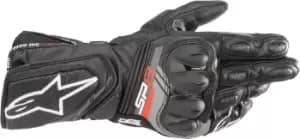 Alpinestars SP-8 V3 Motorcycle Gloves, black-white Size M black-white, Size M