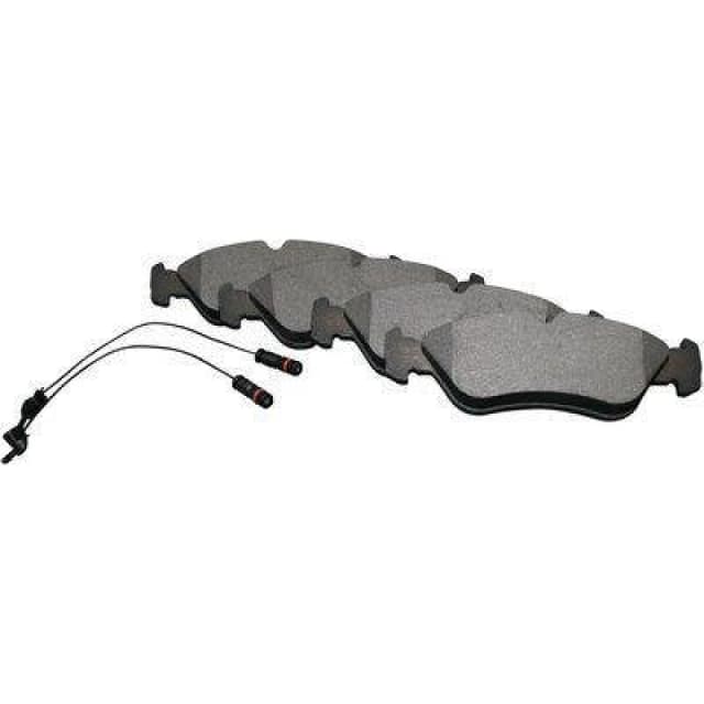 JP GROUP 1163705510 Brake pad set JP Rear Axle, prepared for wear warning indicator Brake Pad Set,disc brake (402)