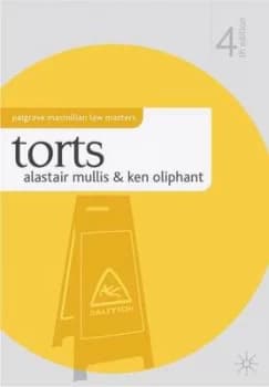 Torts by Alastair Mullis Paperback