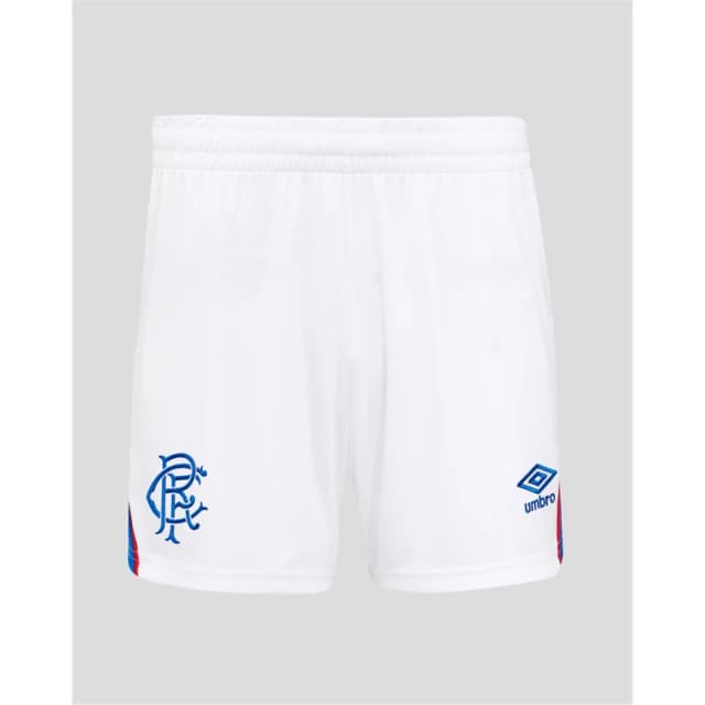 Umbro Rangers Away Shorts 2025 2026 Juniors White male 9-10 (M)