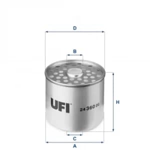 24.360.00 UFI Fuel Filter