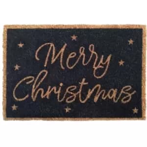 Charles Bentley Merry Christmas Coir Doormat 60 x 90cm