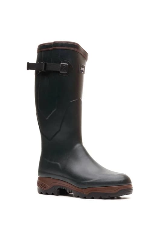 Aigle Parcours 2 Iso Wellington in Dark Green Size: 5.5 Dark Green Unisex 5.5