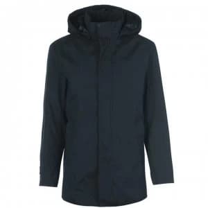 DKNY All Man Mac Coat 84 - Petrol Green