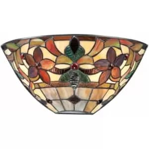 Twin Wall Light Sconce Vintage Bronze LED E14 60W Bulb