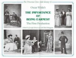 Oscar Wildes the Importance of Being Earnest by Joseph W Donohue and Ruth Berggren Book