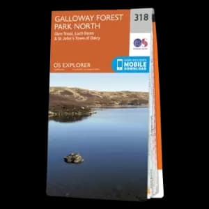 Map of Galloway Forest Park North