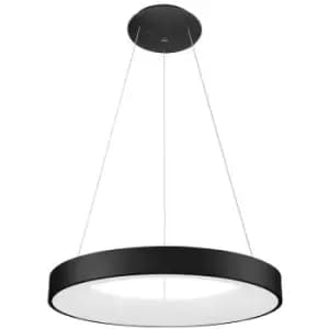 Italux Lighting - Italux Giulia - Modern LED Hanging Pendant Black, Warm White 3000K 2750lm