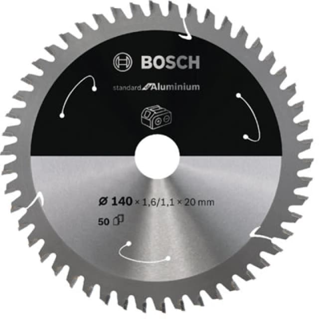 Bosch Cordless Circular Saw Blade for Aluminium 2608837755 Diameter: 140mm