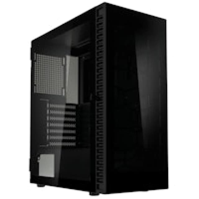 Kolink Observatory HF Glass Core Midi Tower Case - Black No Fans