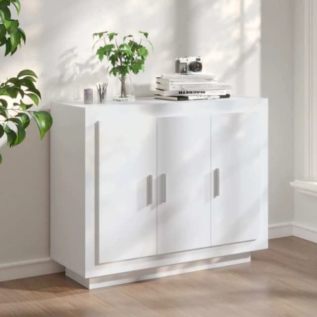 VIDAXL Sideboard White 92x35x75cm Engineered Wood Vidaxl 8720286966365