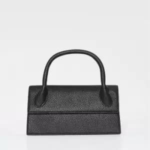 I Saw It First Rectangular Crossbody Bag - Black