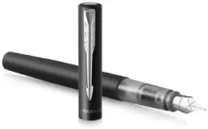 Parker Vector XL Black Fountain Pen - Blue Ink