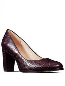 Clarks Kaylin Cara Heeled Shoe