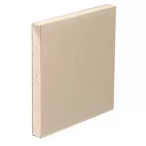 Gyproc Standard Square Edge Plasterboard, (L)2.4M (W)1.2M (T)12.5mm Ivory