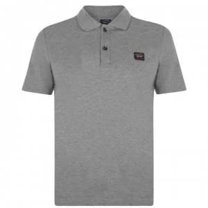 PAUL AND SHARK Short Sleeved Polo Shirt - Grey 931