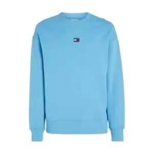 Tommy Jeans Tjm Rlx XS Badge Crew - Blue