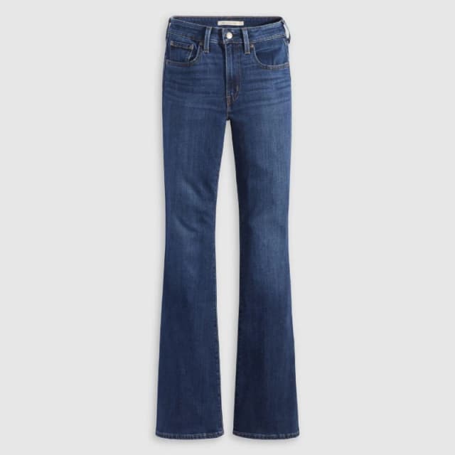 Levis Womens High Rise Flare Bootcut Jeans Health Is Wlth female 25 L32