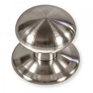 LocksOnline Satin Stainless Steel Contemporary Centre Door Knob