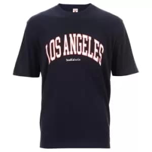 SoulCal USA Print T Shirt Mens - Blue