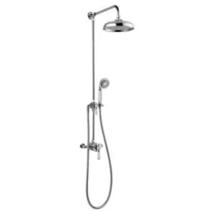 Mira Realm Single-Spray Pattern Chrome Effect Thermostatic Shower