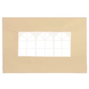 Gazebo Side Panel 2Pcs Set Beige 3x2m