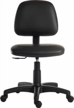 Teknik Ergo Blaster Medium Back Wipe Clean Operator Office Chair - Black