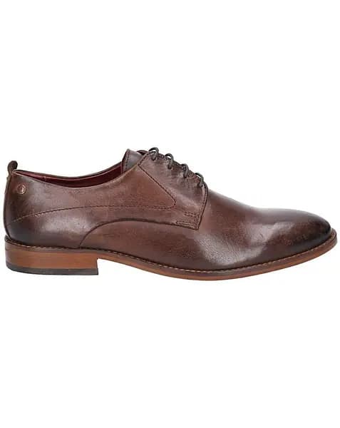 Base London Base London Script Washed Shoe Brown Male 10 MC08905