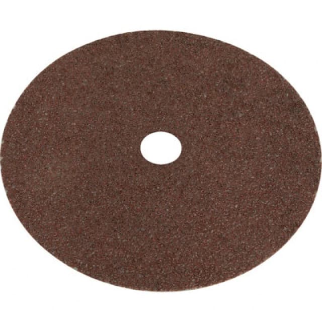 Loops 25 PACK 175mm Fibre Backed Sanding Discs - 24 Grit Aluminium Oxide Round Sheet Multi