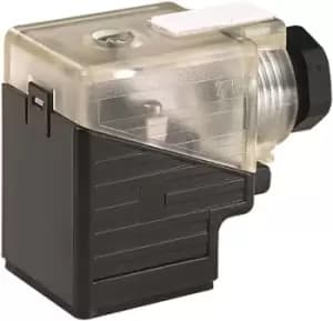 Murrelektronik Limited 2P+E DIN 43650 A, Male DIN 43650 Solenoid Connector, 110 V, 230 V ca/cc Voltage