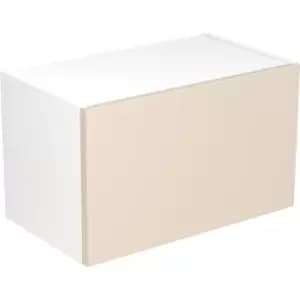 Kitchen Kit Flatpack Slab Kitchen Cabinet Wall Bridge Unit Super Gloss 600mm in Cashmere MFC