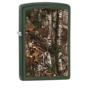 Zippo Realtree Moss Green Finish Windproof Lighter