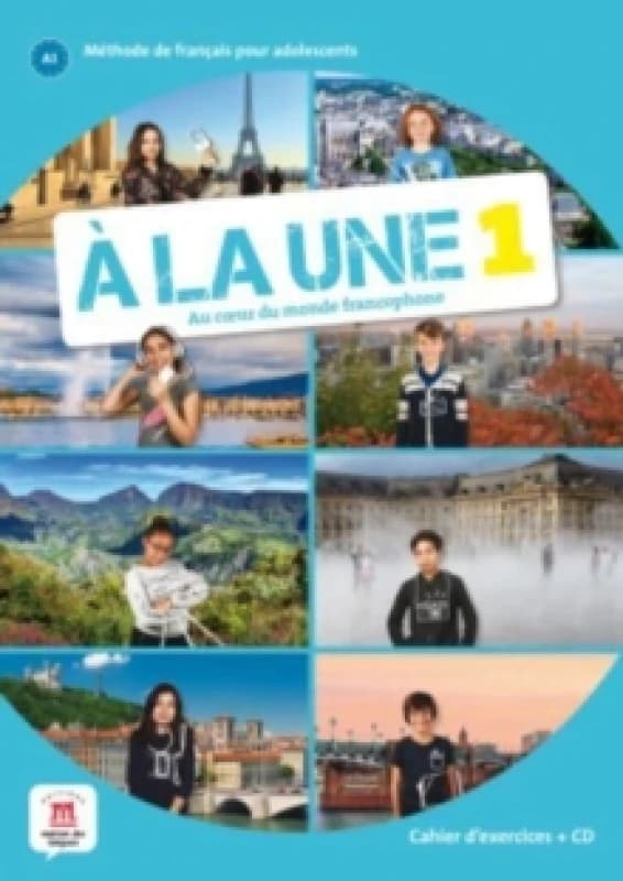 A la une 1 - Cahier d'exercices + online audio (A1) Paperback / softback