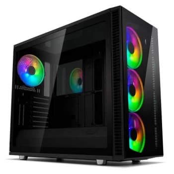 Fractal Design Define S2 Vision E-ATX RGB Case - Black