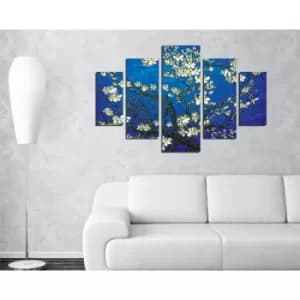 ST234 Multicolor Decorative MDF Painting (5 Pieces)