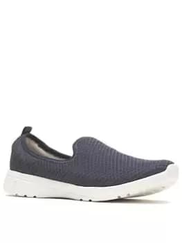 Hush Puppies Good Slip On Plimsolls - Navy, Size 3, Women