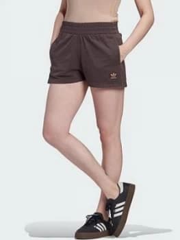 Adidas Originals New Neutral 3 Stripes Short - Dark Brown